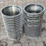 Filtration Sieve Bend Screen with Plain Weave 2*4mm Profile Wire for sale