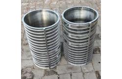 China Filtration Sieve Bend Screen with Plain Weave 2*4mm Profile Wire supplier