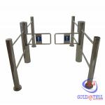 Full Automatic Bi-directional Swing Barrier Gate Security For Supermarket 120 - 160 mm Width for sale