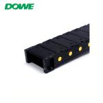 H30x38 Enclosed Towline Yellow Strength Cable Plastic Drag Chain For CNC for sale
