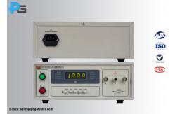 China 220V Electrical Testing Instrument IEC60335/IEC60065 500KΩ-2GΩ Insulating Resistance Test Meter supplier