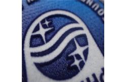 China OEKO Iron On Cloth Patches , Philips Team Washable Flocking Adhesive Clothing Patches supplier