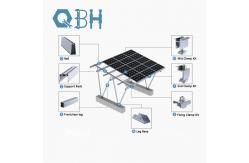 China Roof Sloping Tilting Mounting Bracke Qbh Customized Civil Industrial Solar Power Energy Object supplier