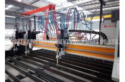 China Steel Plate CNC Oxyfuel Flame Plasma Cutting Table 2500mm CE supplier