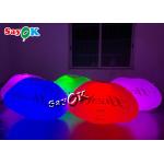 60cm Advertising Hanging Airtight Led Lighting Cloud Inflatable With Logo Printing