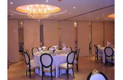 China Acoustic Folding System Sliding Partition Walls For Classroom Fabric Surface Aluminium Frame supplier