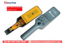 China Anti Fall Silver PCB Board Hand Held Security Detector With Mechanical Keyboard supplier