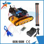 Servo 360 Degree Arduino Car Robot , Arduino Bluetooth Mobile Phone Controls Car for sale
