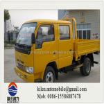 Euro 3 DFAC 4x2 Driven Dumper Truck Double Cab Mini Tipper Truck for sale