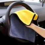 Microfibre Reusable Auto Detailing Towels For Car Wash Cleaning