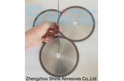 China 8'' 200mm 1A1R Diamond Cutting Off Wheels For Solid Carbide Tools supplier