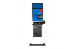 China LCD LED Self Payment Kiosk Machine Support A4 Printer For Restaurant supplier