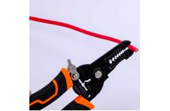 China 175mm 65Mn Scrap Wire Stripper Cable Wire Stripper Crimper 105g supplier