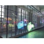 Indoor Transparent LED Display Full Color LED Advertising Screen Wall P3.91 Transparent for sale