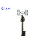 Aluminum Alloy Night Scan Light Tower Mobile Electric Led Light Mast for sale