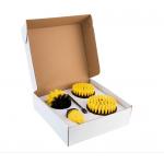 Angled Corner Drill Scrub Brush Attachment 4Pcs 20mm Medium Bristle for sale