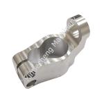 Silver Aluminum Precision 5 Axis CNC Machining Parts Anodic Oxidation for sale