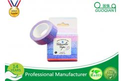 China Custom Printed BOPP Stationery Tape DIY Washi Paper Tape Acrylic Adhesive supplier