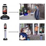 Waterproof Rustproof Facial Recognition Turnstile With Contactless Thermal Camera