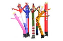 China 4m Inflatable Air Dancer Custom Wave Inflatable Advertising Dancer supplier