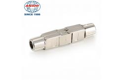 China Zinc Alloy RJ45 CAT6A CAT7 Shielded Keystone Jack 180 Degree Toolless  STP supplier