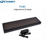 Large Digital Display Board 7 Segments 9 Digits Crane Hoist Load Weighing Scoreboard for sale