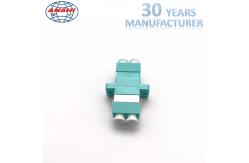 China LC Duplex Singlemode OM3 Optical Fiber Adaptors For Fiber Distribution Box supplier