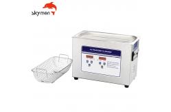 China 40KHz SUS304 4.5L Denture Coins Ultrasonic Cleaner With Heater supplier