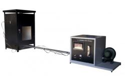 China Building Materials Flammability Tester Touch Screen Steel - Structure Fireproof Coating Sample Test Furnace supplier