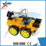 4WD DIY Bluetooth Multi Function Smart Intelligent Robot Tracking Obstacle Avoidance Car Kit