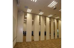 China Banquet Hall Removable Operable Wall Partitions Acoustic Partition Walls For Hotel supplier