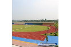 China Abrasion Resistance Synthetic PU Jogging Track Flooring Material supplier