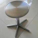 Practical Swivel Stainless Steel Lab Stools Multiscene Chemical Resistant for sale