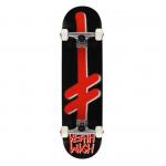 Deathwish Skateboards Gang Logo Black / Red / White Complete Skateboard - 8 x 32 for sale