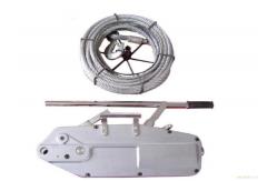 China Steel Transmission Line Stringing Tools Wire Rope Hand Winch For Lifting supplier