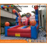 0.55 MM PVC Tarpaulin Inflatable Sports Games Hot Inflatable Basketball Hoop Giant for sale