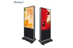China ODM Free Standing Digital Signage LCD Player 75 Inch ADs Playing Platform supplier