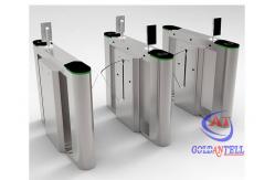 China Face Recognition Ir Thermometer Turnstile Counter Barrier SUS304 supplier