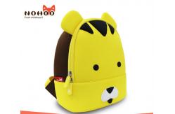 China 6-7L Kids Tiger Backpack , Yellow Toddler Backpack Water Resistant supplier