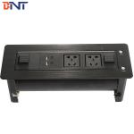 Desk Mounted Power Sockets With Dual USB Charger