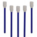 5 Inches Cleanroom Foam Cleaning Swabs Dust Free Rectangular for sale