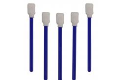 China 5 Inches Cleanroom Foam Cleaning Swabs Dust Free Rectangular supplier