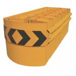 ISO9001 2008 Certified Traffic Safety Crash Cushion Steel Barrier for sale