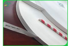 China FDA 60g 80g 120g Printed Drinking Straw Packing Paper with Food Grade Ink supplier