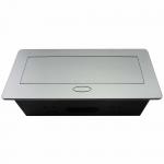 Desktop Pop Up Electrical Sockets , 3.5 Audio Pop Up Desk Outlet Multimedia