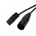 4 Pin Male XLR Connector Cable To 2 Pin D-Tap Male Cable With 1M Cable for sale