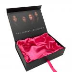 Customized Magnetic Gift Box Cardboard Paper Wig Hair Extension Folding Packaging Box for sale