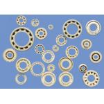 PEEK / PI Plastic Plain Bearings , ZrO2 or Si3N4 Balls , High Temperature Application for sale