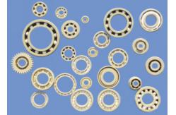 China PEEK / PI Plastic Plain Bearings , ZrO2 or Si3N4 Balls , High Temperature Application supplier