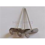14ga X 2-1/2 Ss Rectangular Top Lacing Anchors To Secure Removable Insulating Blankets for sale